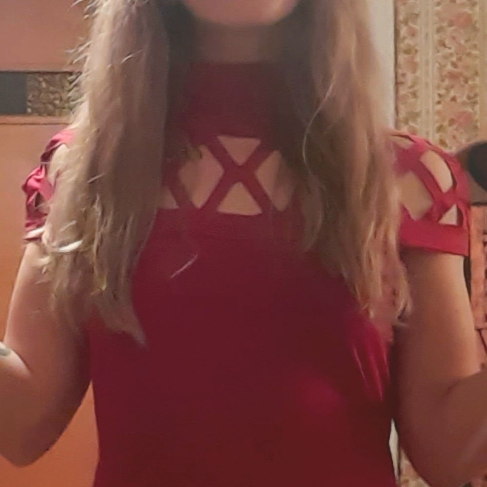 Wine Red Jumpsuit